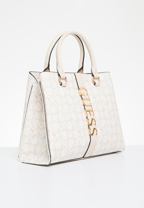 GUESS - Garrick satchel - stone