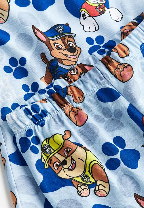 H&M - Printed pyjamas - light blue/paw patrol