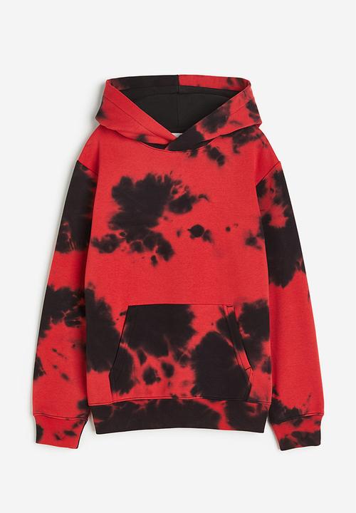 H&M - Printed hoodie - multi, red