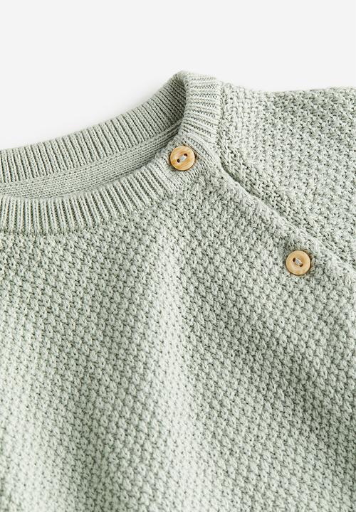 H&M - 2-piece cotton set - green