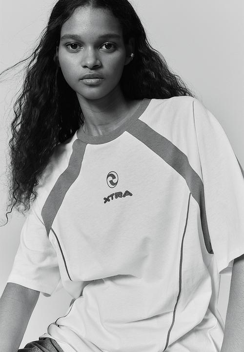 H&M - Oversized T-shirt - white xtra 
