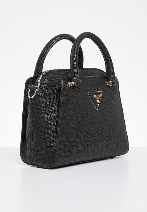 GUESS - Avis small satchel - black