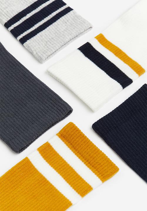 H&M - 5-pack socks - multi 