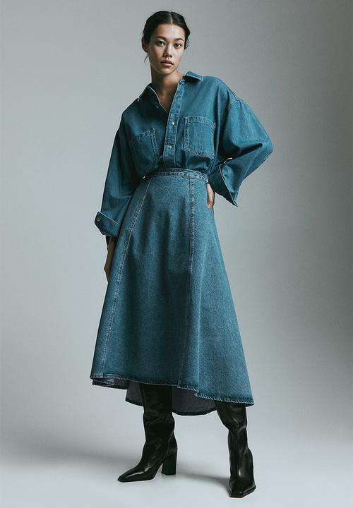 H&M - Circular skirt - blue