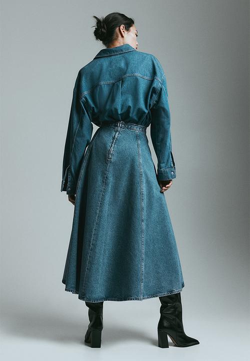 H&M - Circular skirt - blue