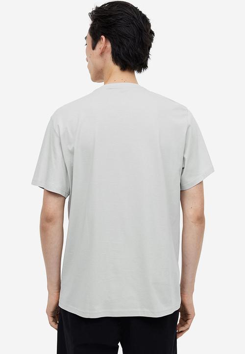 H&M - Regular fit t-shirt - grey