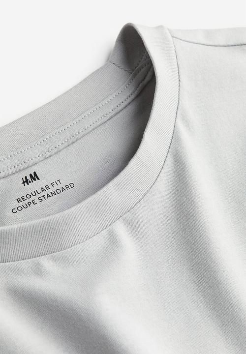 H&M - Regular fit t-shirt - grey