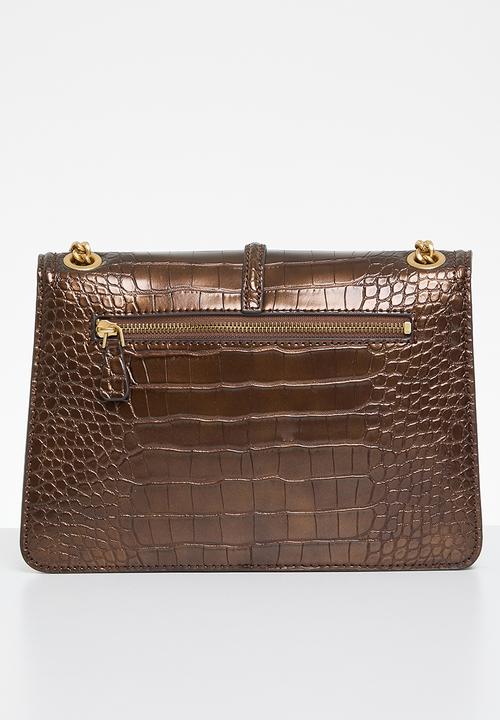 GUESS - James convertible xbody flap - brown