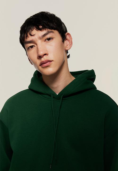 H&M - Loose fit hoodie - green