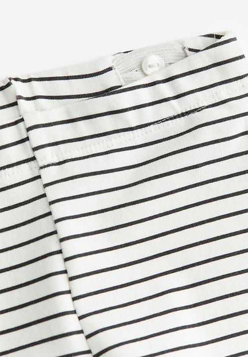H&M - 2-piece printed cotton set - grey, multi