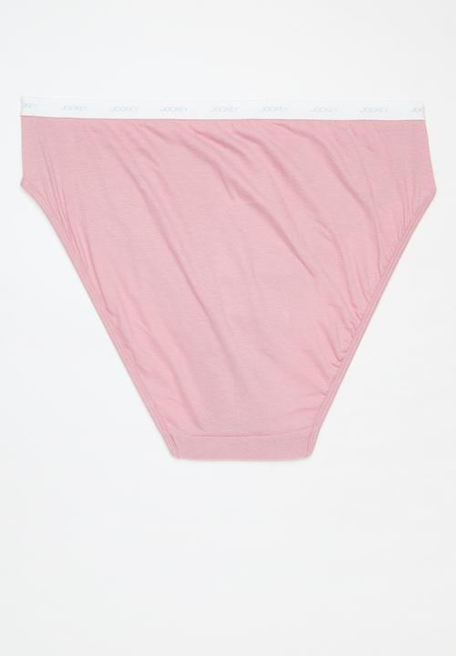 Jockey - Plus 3 pack plain french cut - multi