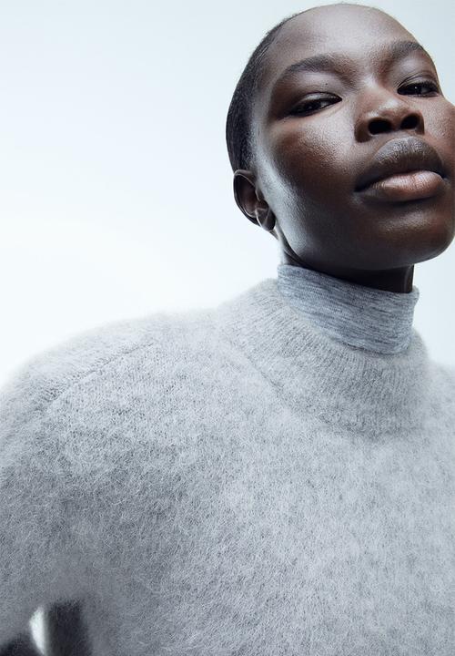 H&M - Mohair-blend jumper - grey