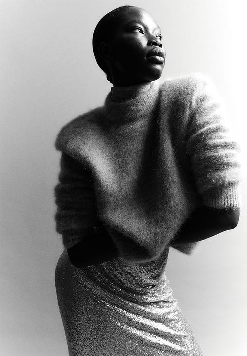 H&M - Mohair-blend jumper - grey