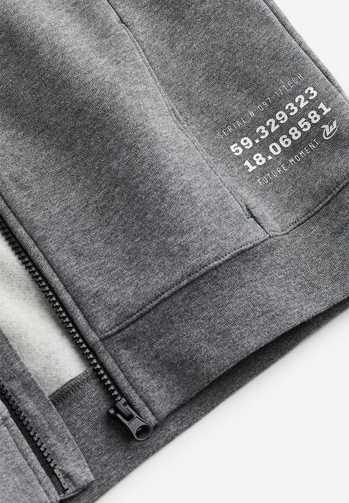 H&M - Zip-through hoodie - grey