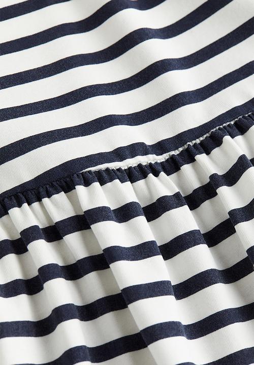 H&M - Patterned cotton dress - blue