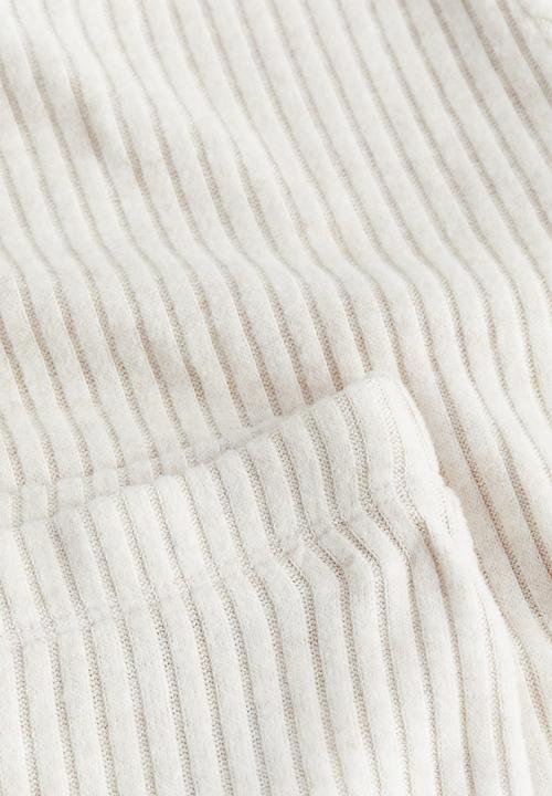 H&M - 2 piece hoodie and leggings set - beige