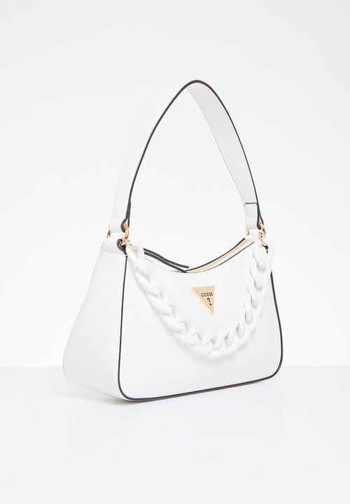 GUESS - Gabbi mini top zip - white