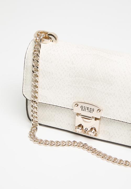 GUESS - Eliette mini cnvrtbl crossbody flip - taupe