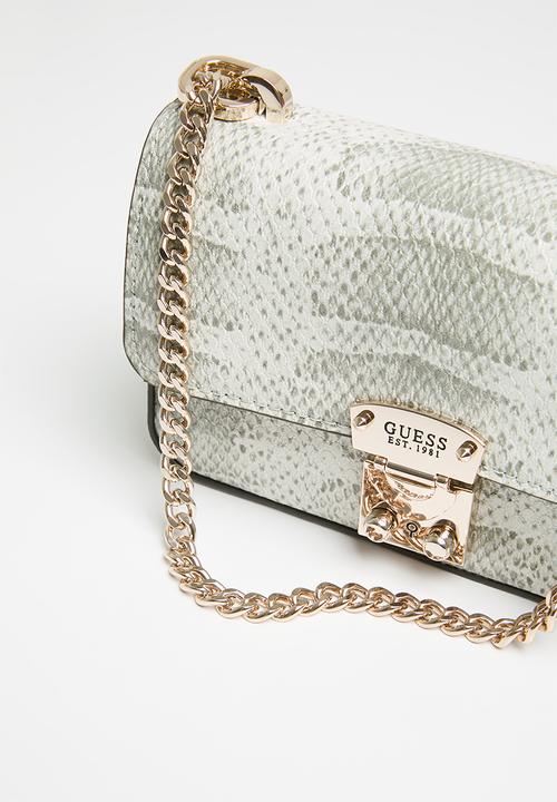 GUESS - Eliette mini cnvrtbl crossbody flip - natural