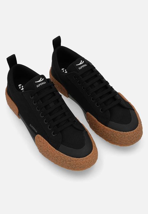 SUPERGA - 2660 Stripe big bumper' - aou black gum