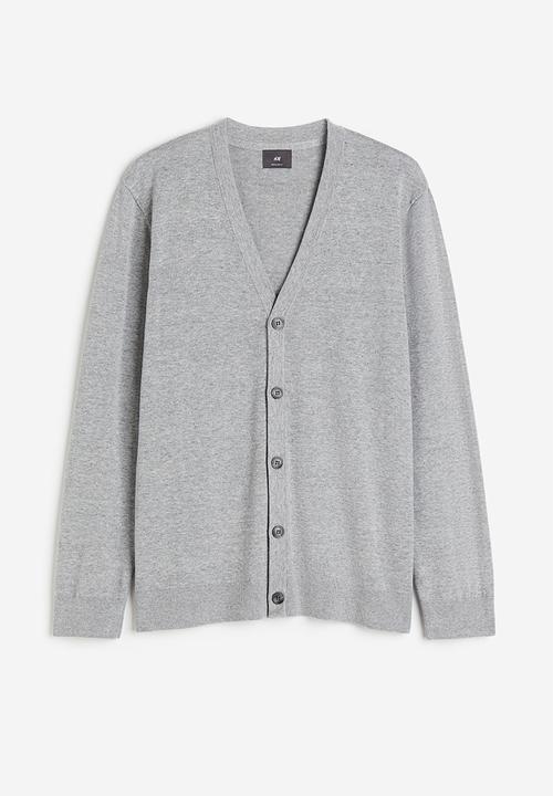 H&M - Cotton cardigan - grey
