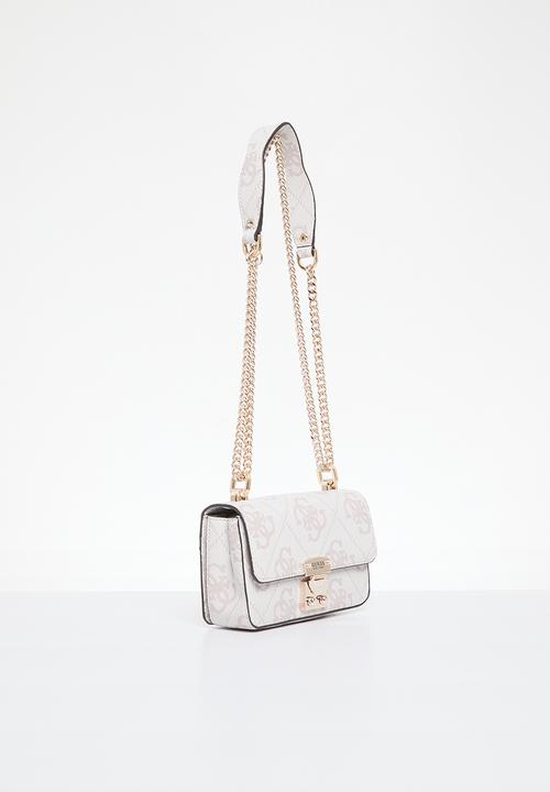 GUESS - Eliette logo mini cvtbl x flap - dove logo