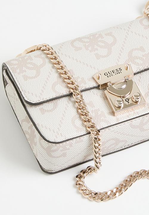 GUESS - Eliette logo mini cvtbl x flap - dove logo