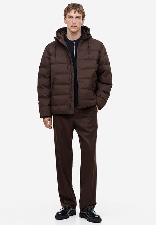 H&M - Water-repellent puffer jacket - brown