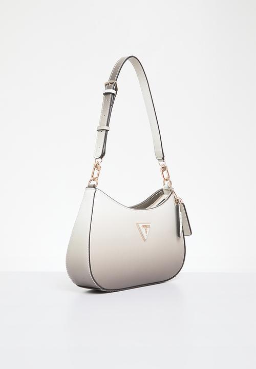 GUESS - Noelle top zip shoulder bag - grey