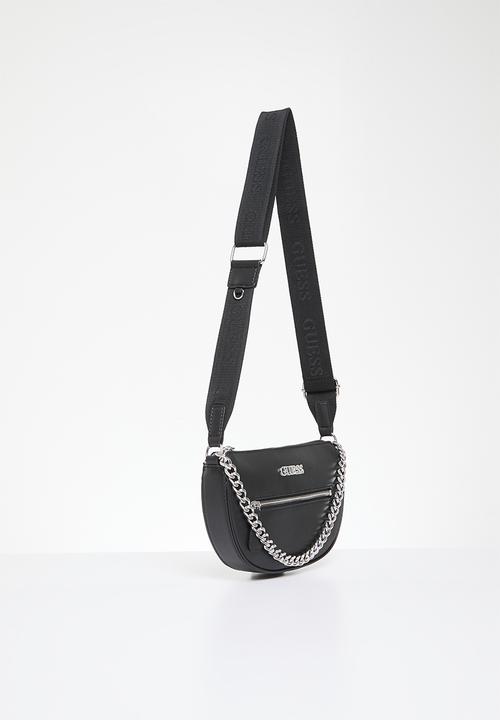 GUESS - Sylvester mini top zip - black