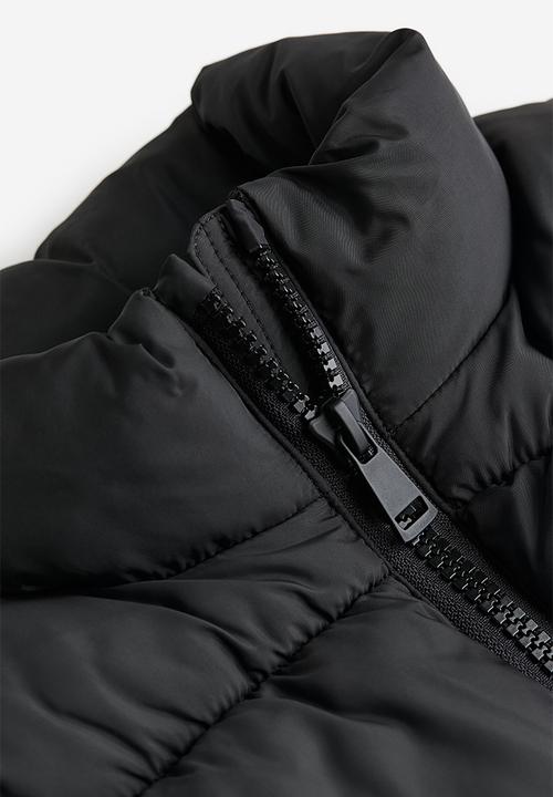 H&M - Puffer gilet - black