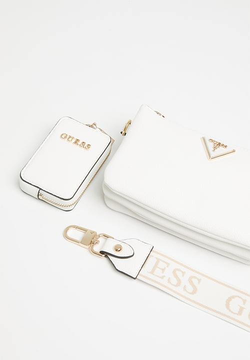 GUESS - Latona mini tri cprtmnt tz - white