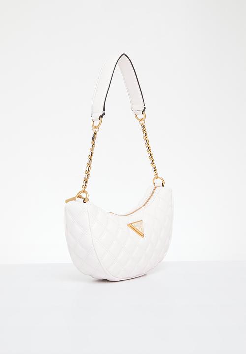 GUESS - Giully top zip shoulder - ivory