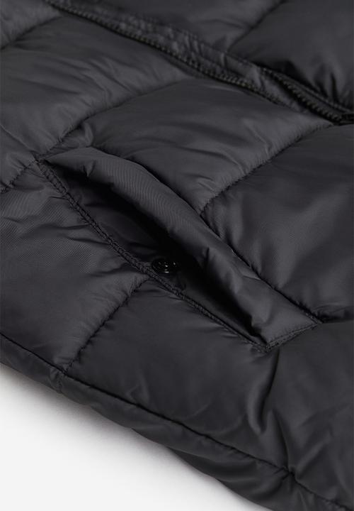 H&M - Puffer gilet - black