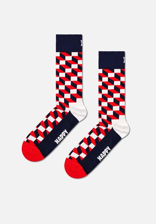 Happy Socks - 4-pack classic navy socks gift set - multi