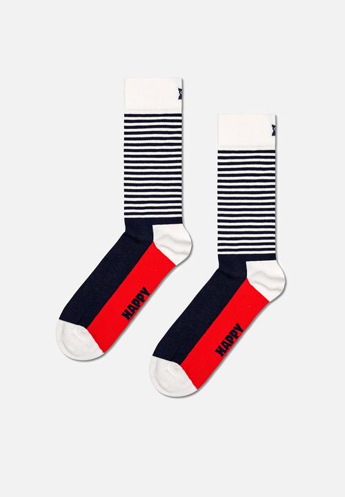 Happy Socks - 4-pack classic navy socks gift set - multi
