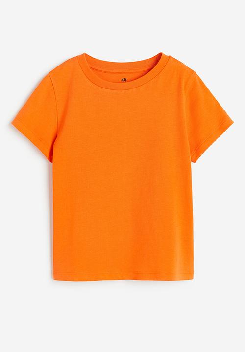 H&M - Cotton t-shirt - bright orange