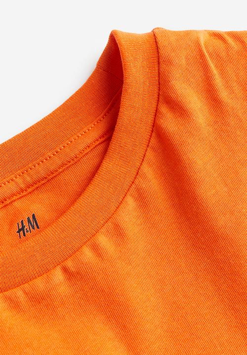 H&M - Cotton t-shirt - bright orange