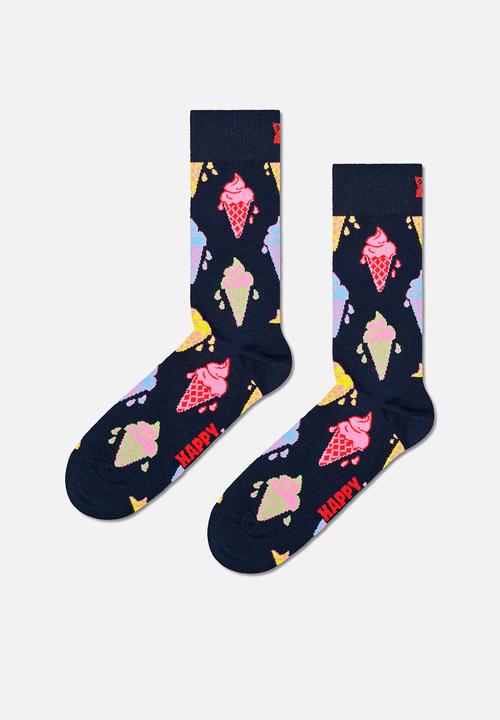 Happy Socks - 3-Pack Navy Socks Gift Set - Navy