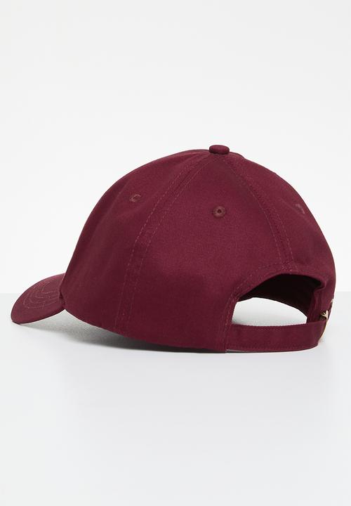 POLO - 6 panel peak classic - burgundy