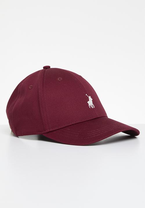 POLO - 6 panel peak classic - burgundy