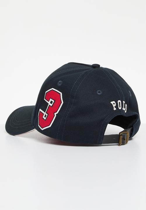 POLO - 6 Panel crest equestrian peak - navy