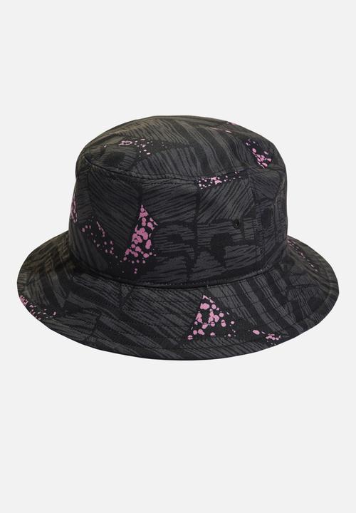 adidas Performance - Adidas Performance Rekive Bucket Hat - Black Pink