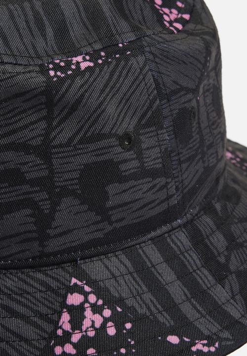 adidas Performance - Adidas Performance Rekive Bucket Hat - Black Pink