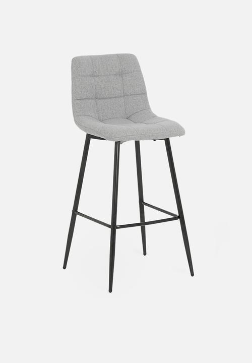 Sixth Floor - Cora bar stool - grey