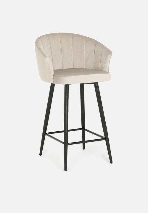 Sixth Floor - Ophelia kitchen stool - Slate