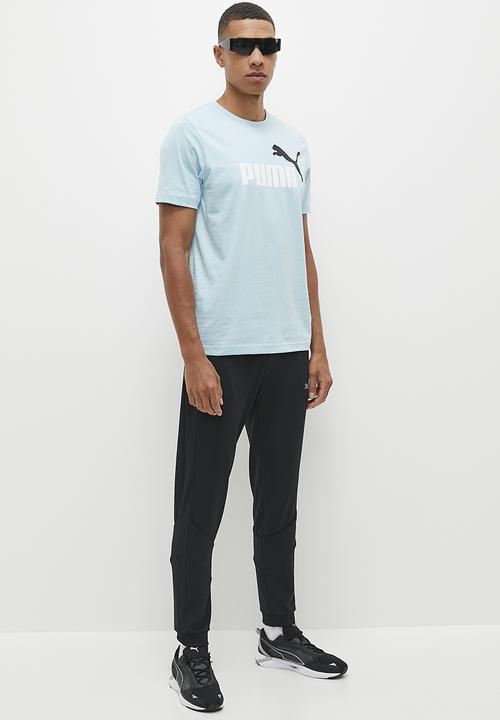 PUMA - ESS+ 2 Col Logo Tee - Turquoise Surf