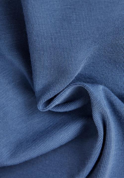 G-STAR - Slim base r t short sleeve compact stretch jersey - vintage indigo