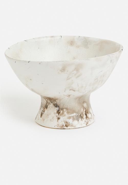 pret-a-pot - Smoke Fire Footed Small Bowl - Natural