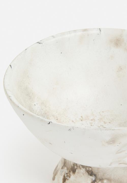 pret-a-pot - Smoke Fire Footed Small Bowl - Natural